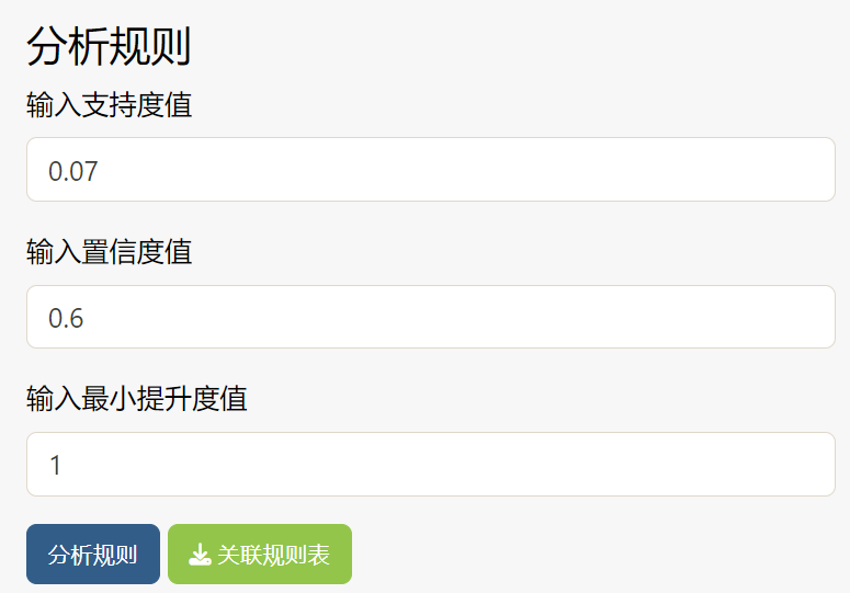 原使用说明中的探索规则表下载结果截图